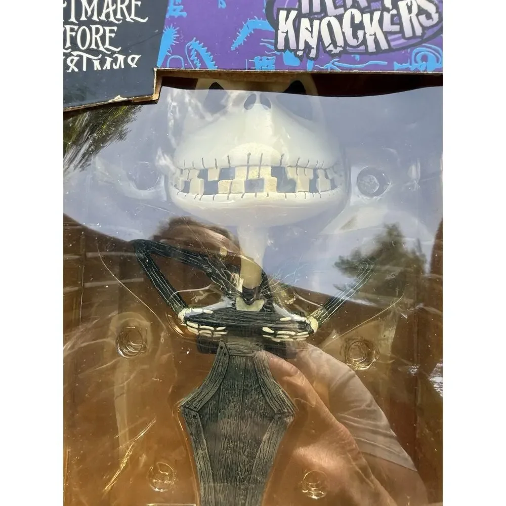 Disney Store The Nightmare Before Christmas Head Knockers Jack Skellington NEW